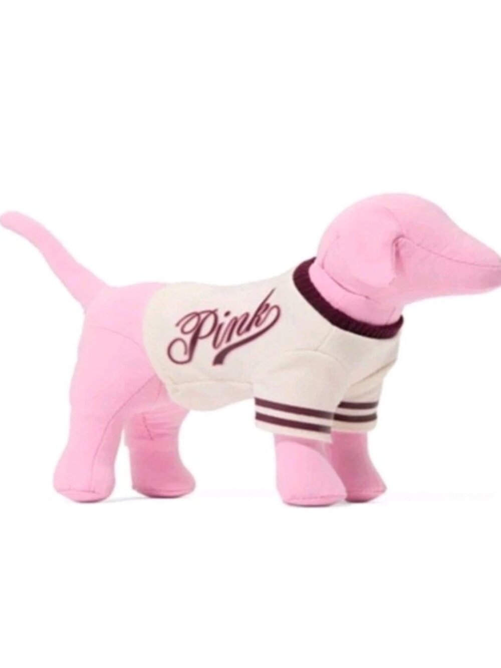 PINK Friday Logo Collectible Mini Dog W/ Varsity Sweater 2025 - NWT